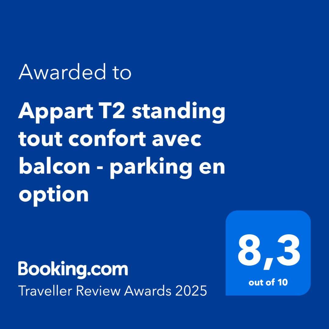 Appart T2 Standing Tout Confort Avec Balcon - Parking En Option Лион Екстериор снимка